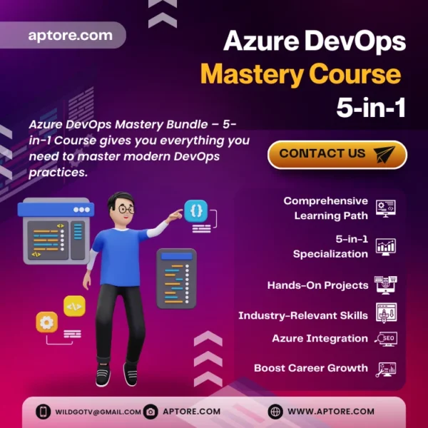 🔧 Azure DevOps Mastery Bundle – 5-in-1 Course