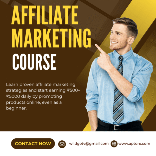 Learn Affiliate Marketing & Start Earning ₹500 to ₹5000 Per Day
